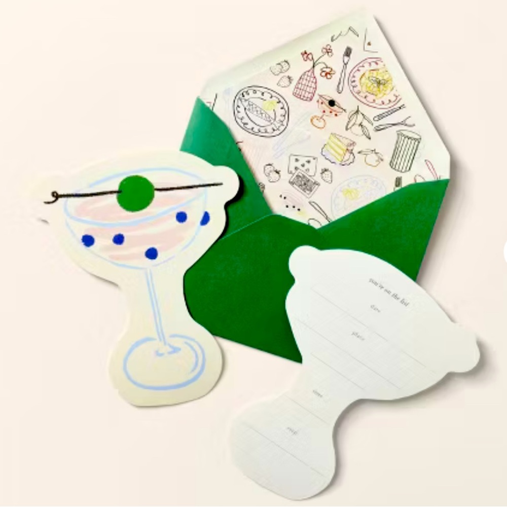 Kate Spade x Target Party Invitations - 10 Pack
